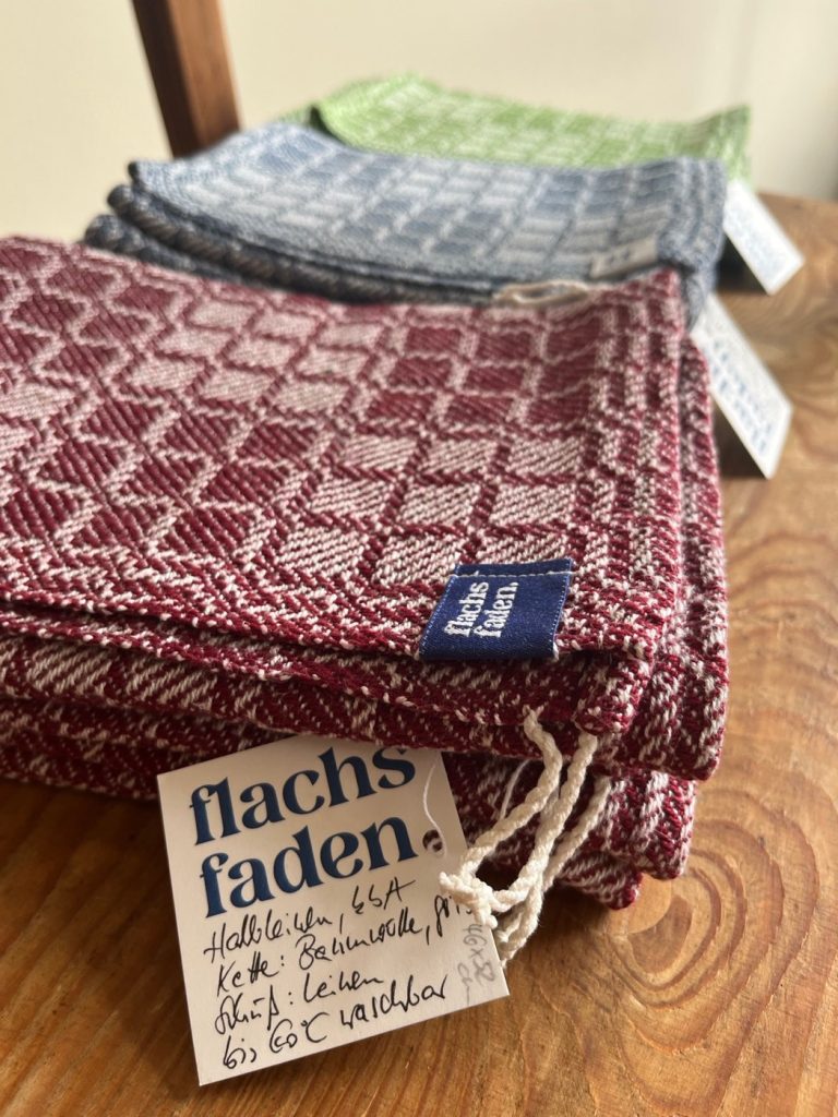Geschirrtücher aus Halbleinen